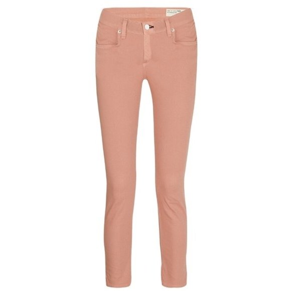 rag & bone Denim - Rag & Bone Blush Zipper Capri Jeans 29